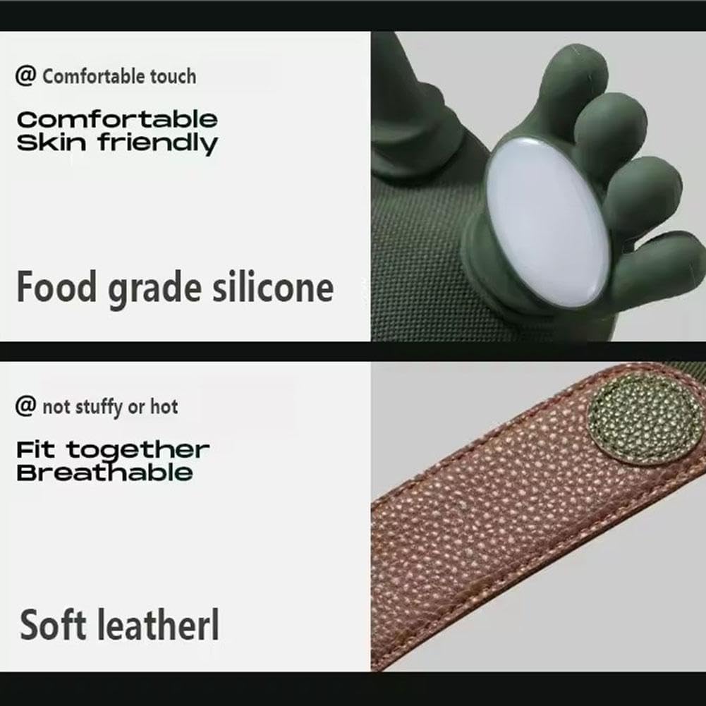 Portable Infrared 5 Finger Neck & Shoulder Massager – Deep Kneading Relaxation Therapy For Home, Office & Travel