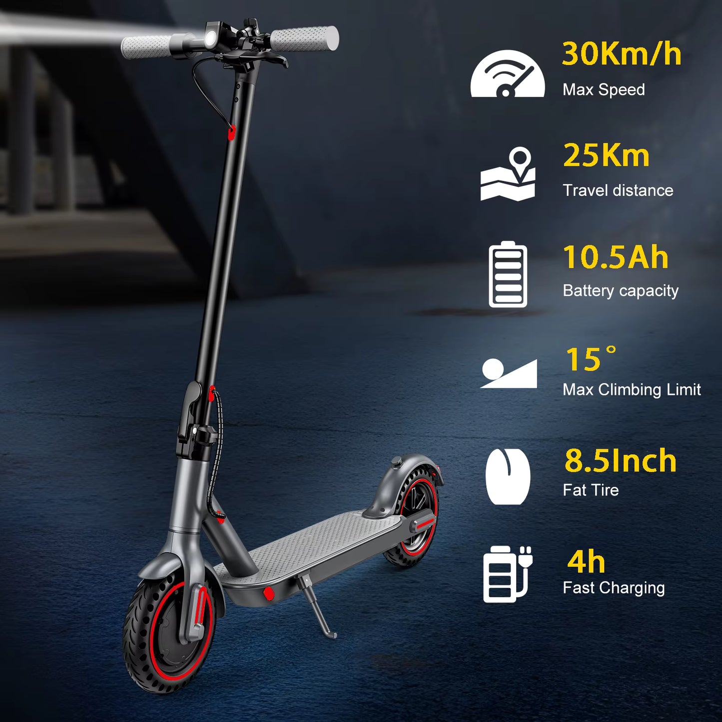 High-Speed Folding Electric Dual Motor Scooter | Urban Commuter Edition