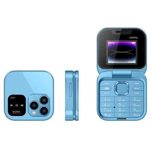 1.77" Mini Foldable - Dual SIM 2G Phone with Compact Design